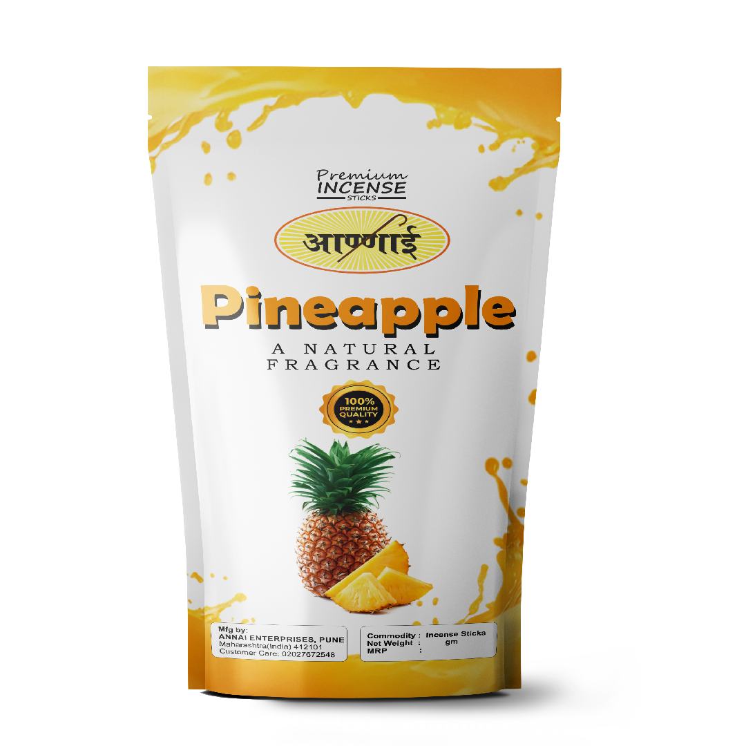 Pineapple Zipper Agarbatti